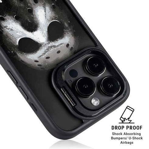 Warner Bros Friday the 13th Jason Voorhees iPhone 15 Pro Kickstand Case